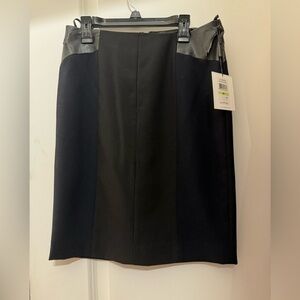 Calvin Klein navy and black skirt